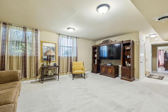 101 Townview Dr, Smyrna, TN 37167 - living area with carpet flooring and baseboards