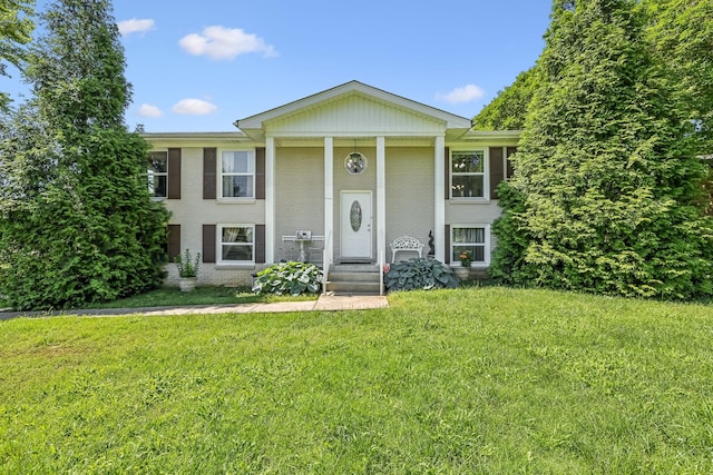 101 Townview Dr, Smyrna, TN 37167 - view of front of home featuring brick siding and a front yard