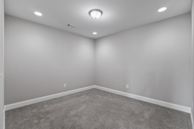 369 Carriage House Ln Unit L509, Hendersonville, TN 37075 - empty room featuring carpet, recessed lighting, and baseboards