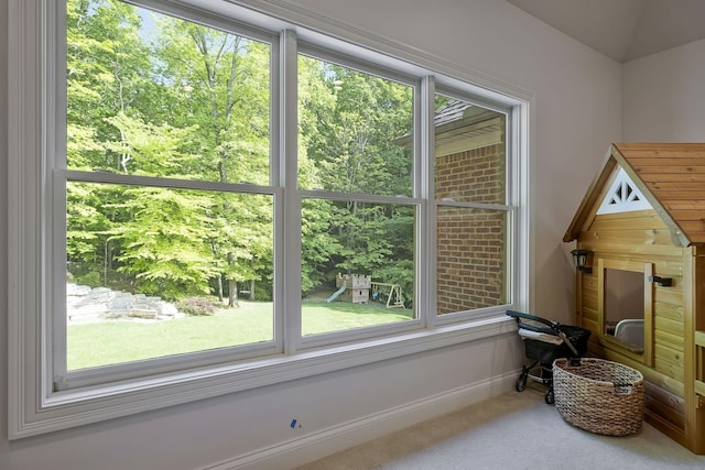1120 Natchez Valley Ln, Franklin, TN 37064 - detailed view of carpet flooring and baseboards
