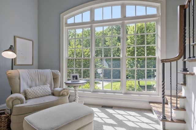 1120 Natchez Valley Ln, Franklin, TN 37064 - sitting room with carpet flooring