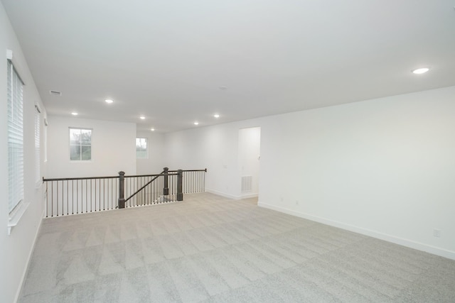 118 W Cassa Way, Mount Juliet, TN 37122 - empty room featuring light colored carpet, recessed lighting, and baseboards