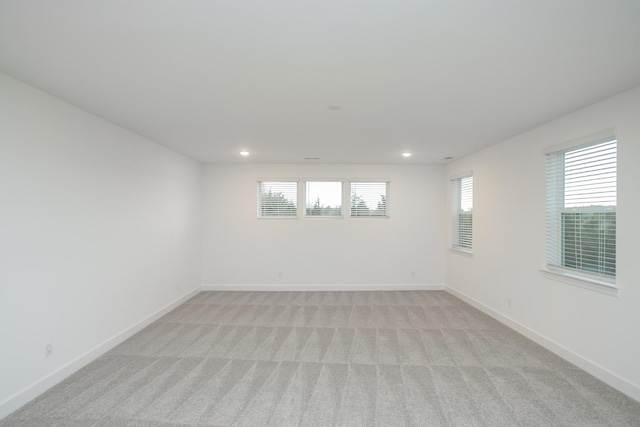 118 W Cassa Way, Mount Juliet, TN 37122 - unfurnished room with light carpet, recessed lighting, baseboards, and plenty of natural light