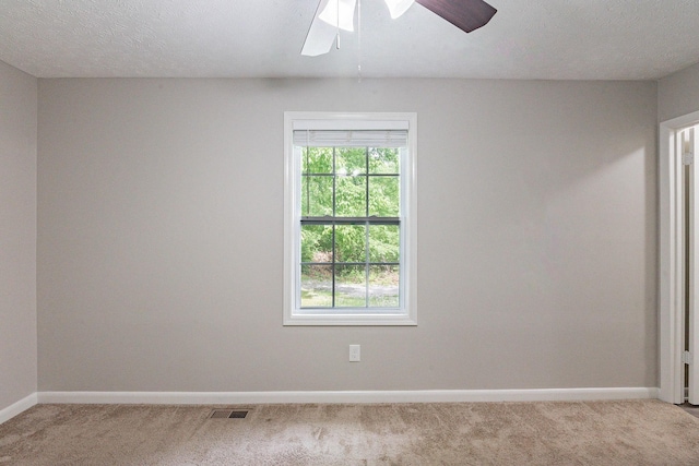 104 Evanmeade Dr, Smyrna, TN 37167 - empty room featuring light colored carpet, a ceiling fan, and baseboards