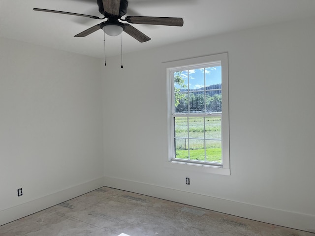 52 Hickman Hwy, Gordonsville, TN 38563 - unfurnished room with baseboards and ceiling fan