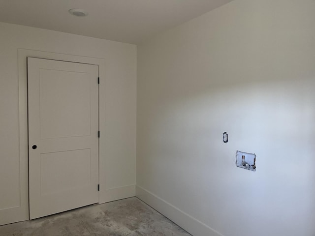 52 Hickman Hwy, Gordonsville, TN 38563 - washroom with washer hookup and baseboards