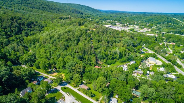 117 Westbrook Ave, Soddy Daisy, TN 37379 - aerial view of property and surrounding area with a forest