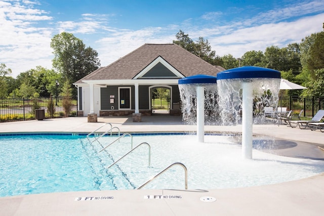 6614 Floral Ct, Murfreesboro, TN 37128 - community pool featuring a patio
