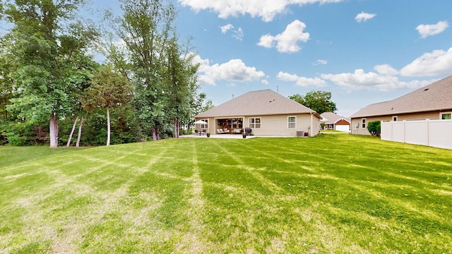 6614 Floral Ct, Murfreesboro, TN 37128 - rear view of property with a patio area and central AC