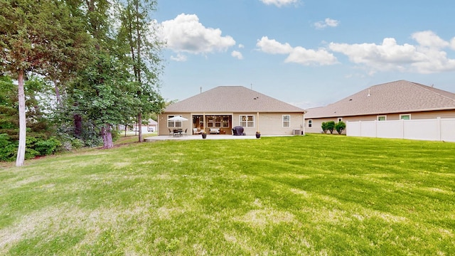 6614 Floral Ct, Murfreesboro, TN 37128 - rear view of property with a patio