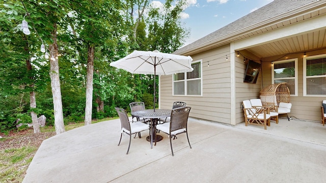 6614 Floral Ct, Murfreesboro, TN 37128 - view of patio featuring outdoor dining space