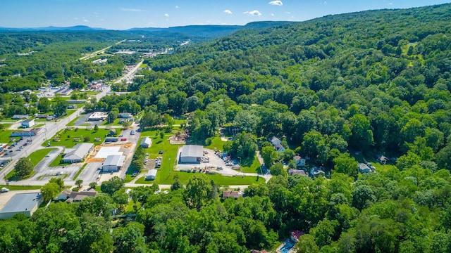 119 Westbrook Ave, Soddy Daisy, TN 37379 - drone / aerial view of a heavily wooded area and mountains