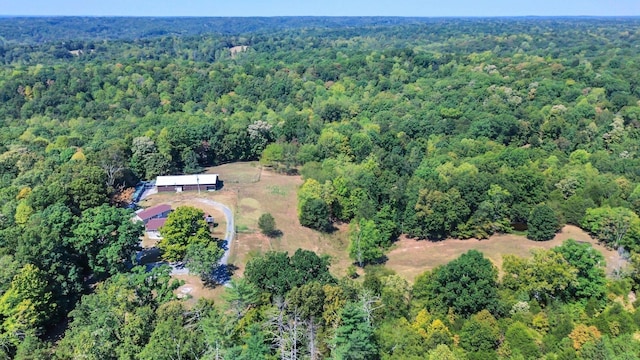 7464 Harrington Pl, Lyles, TN 37098 - view of property location with a heavily wooded area