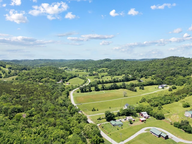 8035 Auburntown Rd, Auburntown, TN 37016 - bird's eye view of a heavily wooded area
