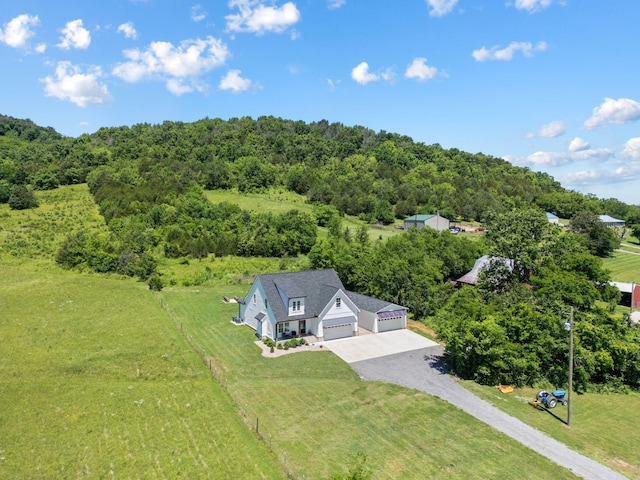8035 Auburntown Rd, Auburntown, TN 37016 - view from above of property with a forest