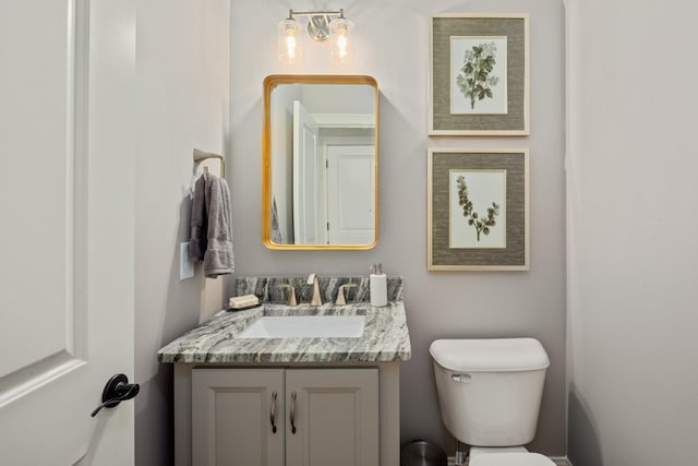 7243 Murrel Dr, Franklin, TN 37064 - bathroom with vanity and toilet