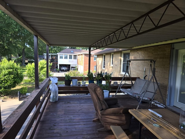 4548 Andrew Jackson Pkwy, Hermitage, TN 37076 - view of wooden deck