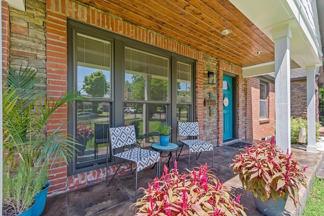 1135 Riverwood Dr, Nashville, TN 37216 - view of covered porch