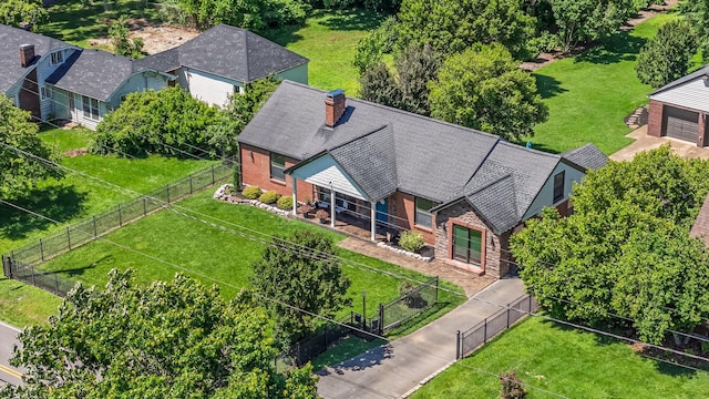 1135 Riverwood Dr, Nashville, TN 37216 - view from above of property