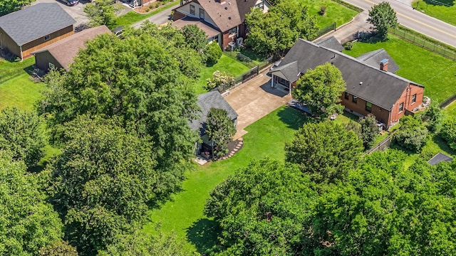 1135 Riverwood Dr, Nashville, TN 37216 - aerial perspective of suburban area