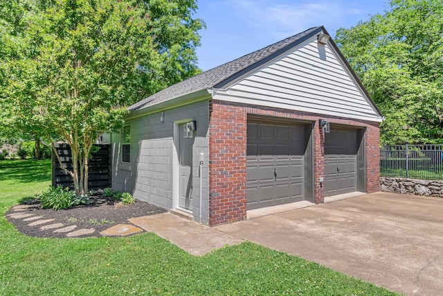 1135 Riverwood Dr, Nashville, TN 37216 - view of detached garage