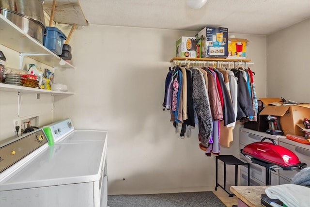 410 Sinking Creek Rd, Petersburg, TN 37144 - laundry room with washer and dryer