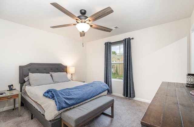 2023 Sperling Dr, Gallatin, TN 37066 - bedroom featuring carpet, baseboards, and a ceiling fan