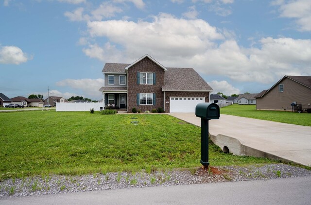 4526 Culpepper Cir, Murfreesboro, TN 37129 - traditional-style home featuring driveway, brick siding, and an attached garage