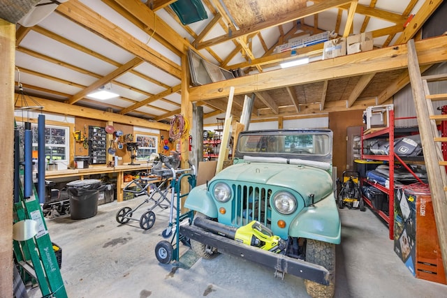 346 Lynnford Dr, Murfreesboro, TN 37128 - garage with a workshop area