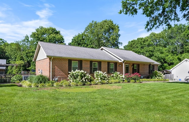 346 Lynnford Dr, Murfreesboro, TN 37128 - ranch-style house with brick siding and roof with shingles