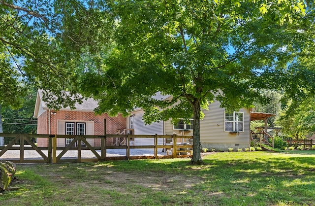 346 Lynnford Dr, Murfreesboro, TN 37128 - view of yard with a gate