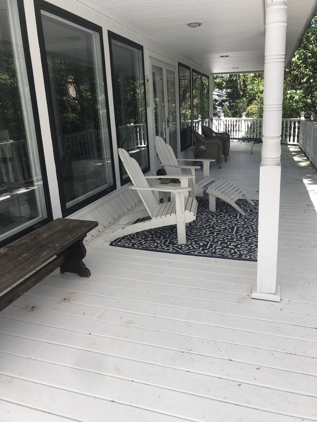 470 Askin Ln, Baxter, TN 38544 - view of wooden terrace