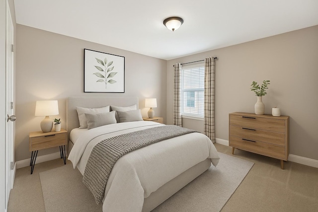 3511 Blaze Dr, Murfreesboro, TN 37128 - bedroom with baseboards and light colored carpet