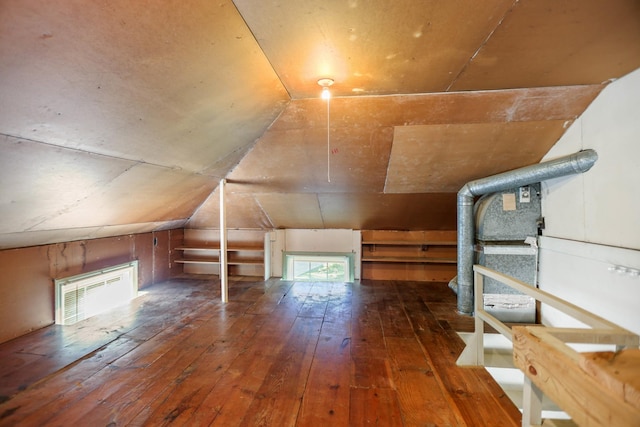 1625 Shady Cir, Lebanon, TN 37087 - additional living space featuring hardwood / wood-style flooring and lofted ceiling