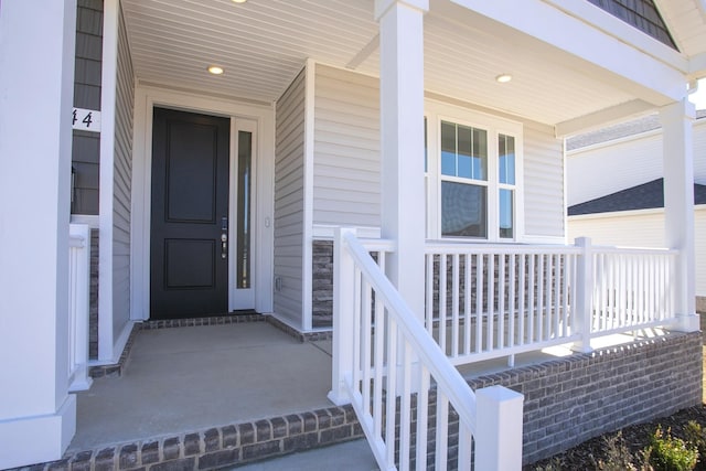 3044 Fernwood Ln, Columbia, TN 38401 - doorway to property featuring covered porch