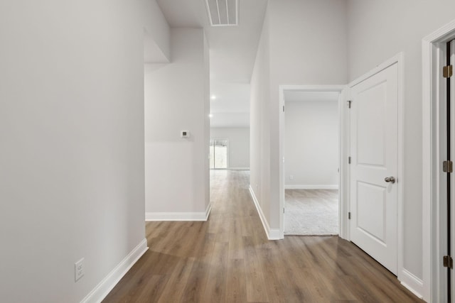 126 Cades Blf, Lebanon, TN 37087 - corridor with wood finished floors, baseboards, and recessed lighting