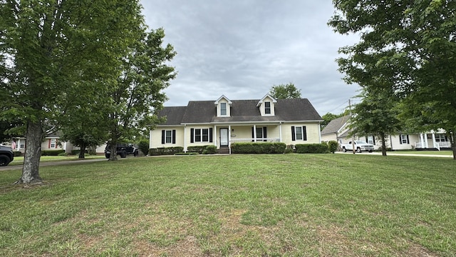 154 Clearidge Dr, Rockvale, TN 37153 - new england style home featuring covered porch and a front yard