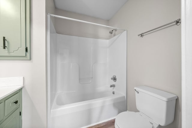 337 Atlantic Ave, Oak Grove, KY 42262 - bathroom with vanity, toilet, and bathtub / shower combination