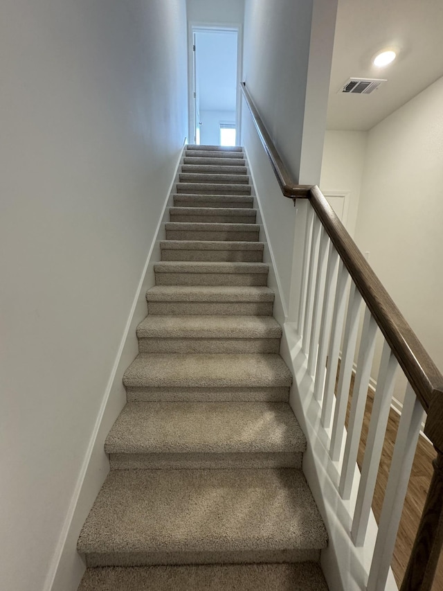 410 Blair Rd, Smyrna, TN 37167 - staircase with carpet floors
