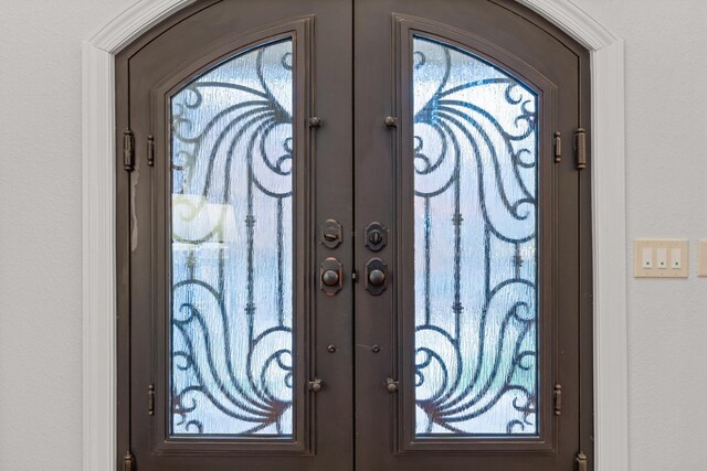 697 N Stewart Ln, Rising Fawn, GA 30738 - detailed view of french doors