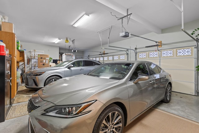 697 N Stewart Ln, Rising Fawn, GA 30738 - garage featuring a garage door opener