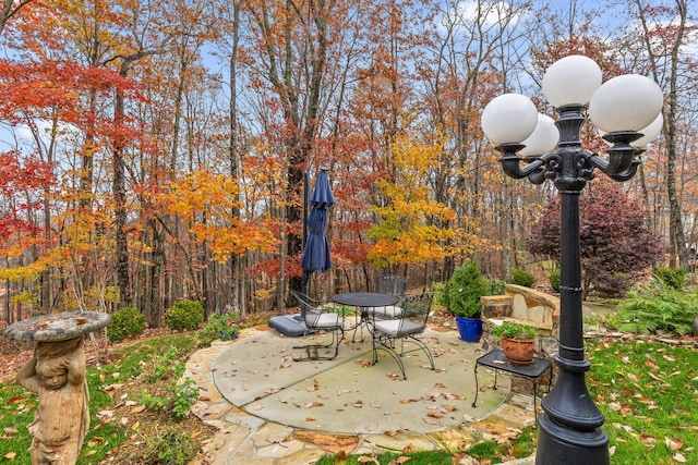 697 N Stewart Ln, Rising Fawn, GA 30738 - view of patio