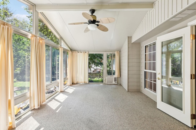 4348 Oakcrest Ln, Hermitage, TN 37076 - unfurnished sunroom featuring carpet and plenty of natural light