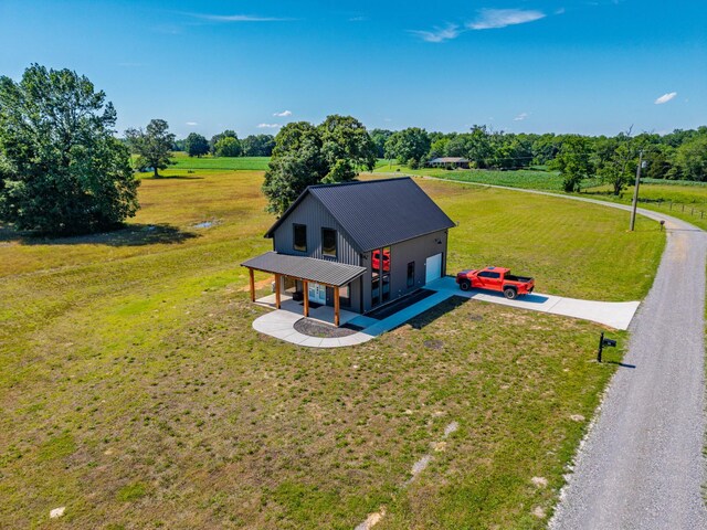 14 Lewter Rd, Taft, TN 38488 - aerial view of sparsely populated area with a tree filled landscape