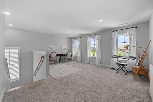 894 Plowson Rd, Mount Juliet, TN 37122 - playroom featuring carpet floors, recessed lighting, and baseboards