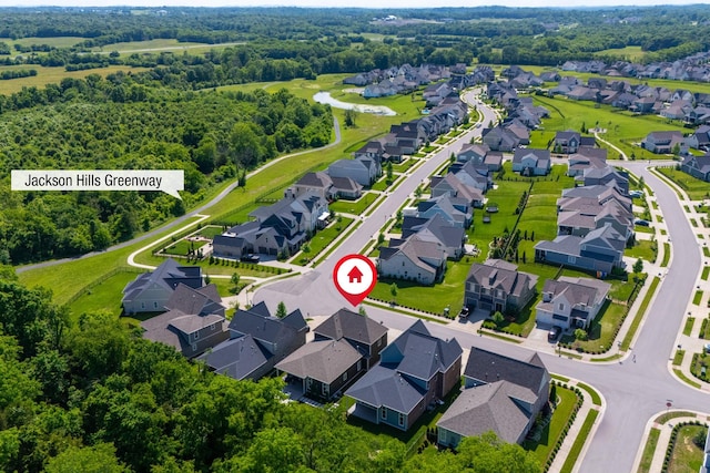 894 Plowson Rd, Mount Juliet, TN 37122 - aerial perspective of suburban area