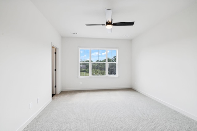 1001 Laguna Dr, Franklin, TN 37067 - unfurnished room featuring ceiling fan and light colored carpet