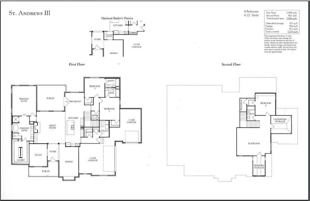 9906 Amarosa Ct, Brentwood, TN 37027 - view of property floor plan