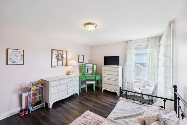 743 Burgess Dr, Goodlettsville, TN 37072 - bedroom with dark wood-style floors