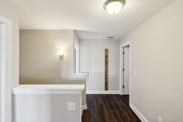 743 Burgess Dr, Goodlettsville, TN 37072 - corridor with dark wood-type flooring and baseboards
